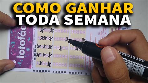 lotofacil como ganhar toda semana